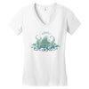 release the cuddlin&rsquo; Women's V-Neck T-Shirt