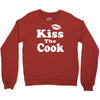 kiss the cook chef Crewneck Sweatshirt