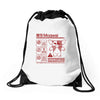 mogwai warning Drawstring Bags