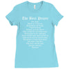 beer prayer Ladies Fitted T-Shirt