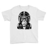 monkey in the motorcycle Youth Tee