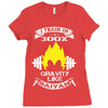 I Train In 300x Gravity Like Saiyan Ladies Fitted T-Shirt