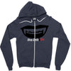 smile Zipper Hoodie