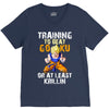 Training To Beat Goku V-Neck Tee