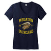 megaton deathclaws (2) Women's V-Neck T-Shirt