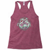 angry bulldog Racerback Tank