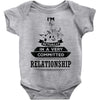 I Am Music Actually In A Very Commited Relationship Baby Onesie