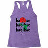 Love Rose Racerback Tank