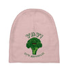 one cheer for broccoli Baby Beanies