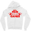 real men and women play games Zipper Hoodie