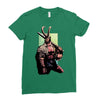 hellboy 4 Ladies Fitted T-Shirt