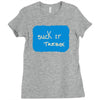 suck it trebek Ladies Fitted T-Shirt