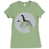 what lies beneath Ladies Fitted T-Shirt