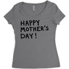 happy mothers Women's Triblend Scoop T-shirt
