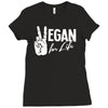 vegan Ladies Fitted T-Shirt