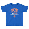 i wear peach for some special to me Toddler T-shirt
