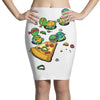 pizza lover Pencil Skirts