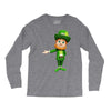 DABBİNG LEPRECHAUN Long Sleeve Shirts