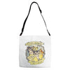 cats against cat calls Adjustable Strap Totes