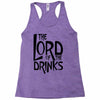 lord of the drinks Racerback Tank