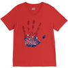 july 4 V-Neck Tee
