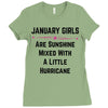 January Girls Ladies Fitted T-Shirt