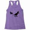 noel dinosaur Racerback Tank