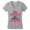 The Best Grammy Was Born In November Women's V-Neck T-Shirt
