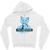 cat person Zipper Hoodie