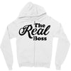 The Real Boss Zipper Hoodie