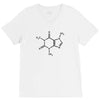 caffeine molecule t shirt coffee funny nerd xl V-Neck Tee