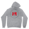 please red Unisex Hoodie