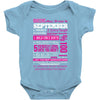 quens are born in september Baby Bodysuit