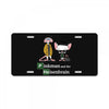 pinkman and the heisenbrain License Plate
