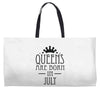 queens are born in july (2) Weekender Totes