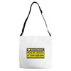 at your own risk Adjustable Strap Totes