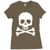 skull Ladies Fitted T-Shirt
