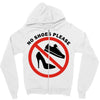 take off your shoes Zipper Hoodie