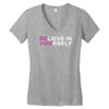 believe in yourself Women's V-Neck T-Shirt
