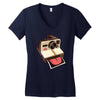 licka roid Women's V-Neck T-Shirt