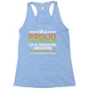 i'm a proud father in law Racerback Tank