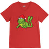 kermit christmas V-Neck Tee