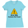 not found Ladies Fitted T-Shirt