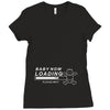 baby now loading funny ladies Ladies Fitted T-Shirt