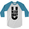 u mad bro 3/4 Sleeve Shirt