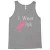 junior's breast cancer awareness i wear pink Tank Top