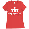 myspace Ladies Fitted T-Shirt
