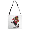 bear yeah Adjustable Strap Totes