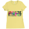 jake paulers colorful Ladies Fitted T-Shirt