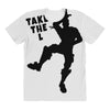 fortnite take the L black logo All Over Women's T-shirt